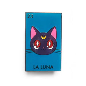 La Luna Pin (Solid Background)