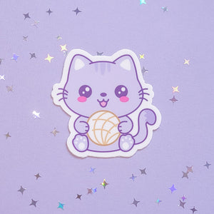 Concha Cat Sticker