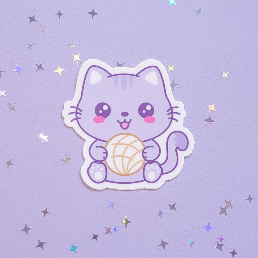 Concha Cat Sticker