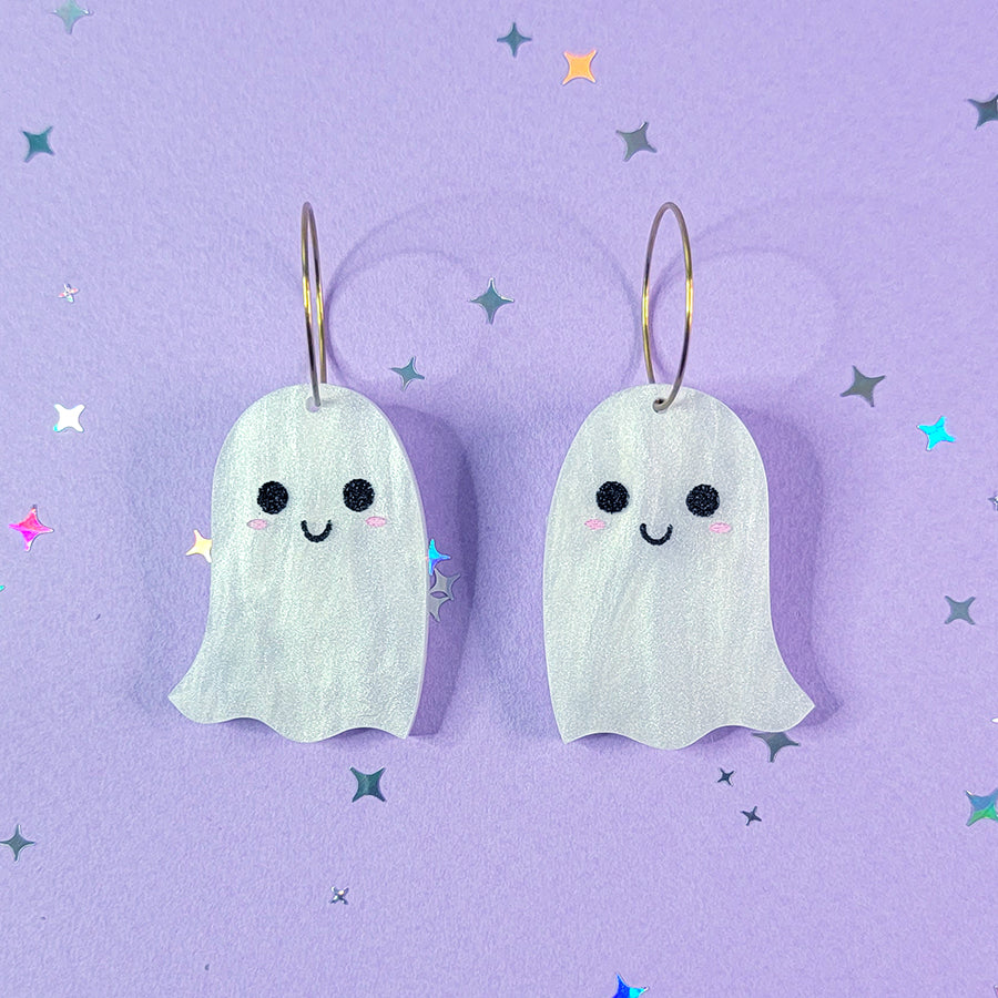 Kawaii Ghost Earrings