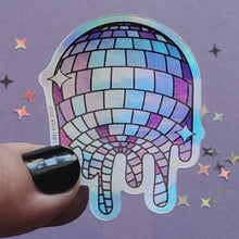 Load and play video in Gallery viewer, Disco Ball Sticker (Holo)
