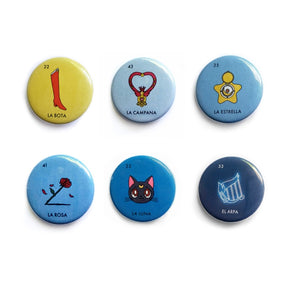 Loteria Buttons Set