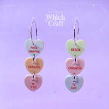Load image into Gallery viewer, Convo Heart Earrings
