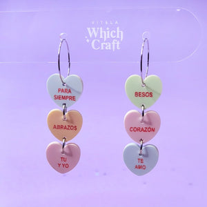 Convo Heart Earrings