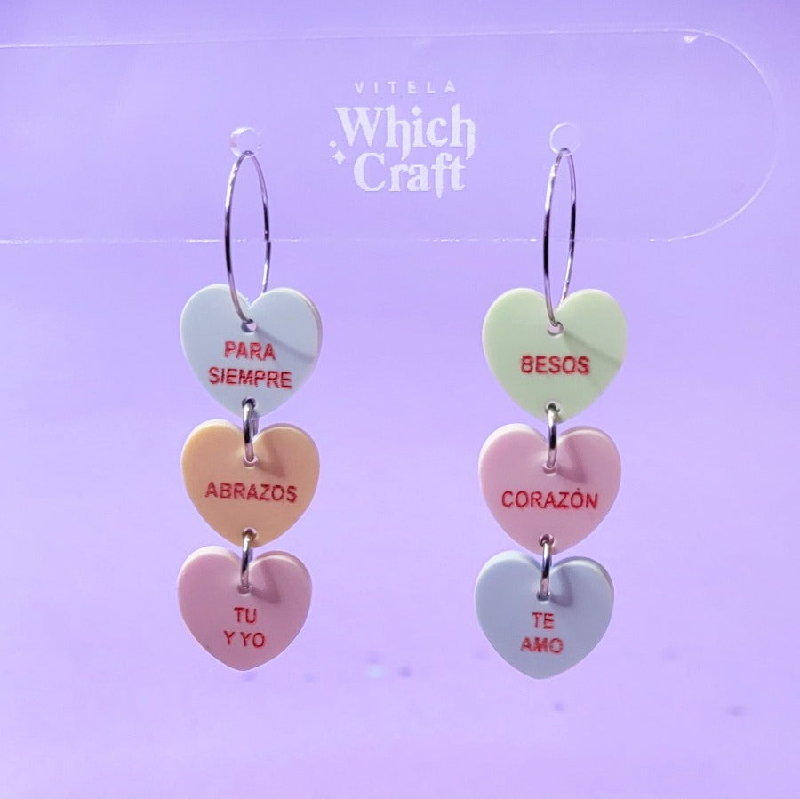 Convo Heart Earrings