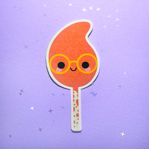 Spicy Mango Lollipop Sticker
